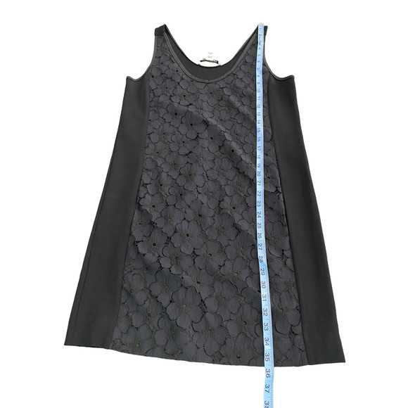 Diane Von Furstenberg Desta Sleeveless Eyelet Floral Lace Mini Dress Size 6 - Picture 6 of 6